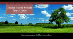 Desktop Screenshot of hhkfuneralhome.com